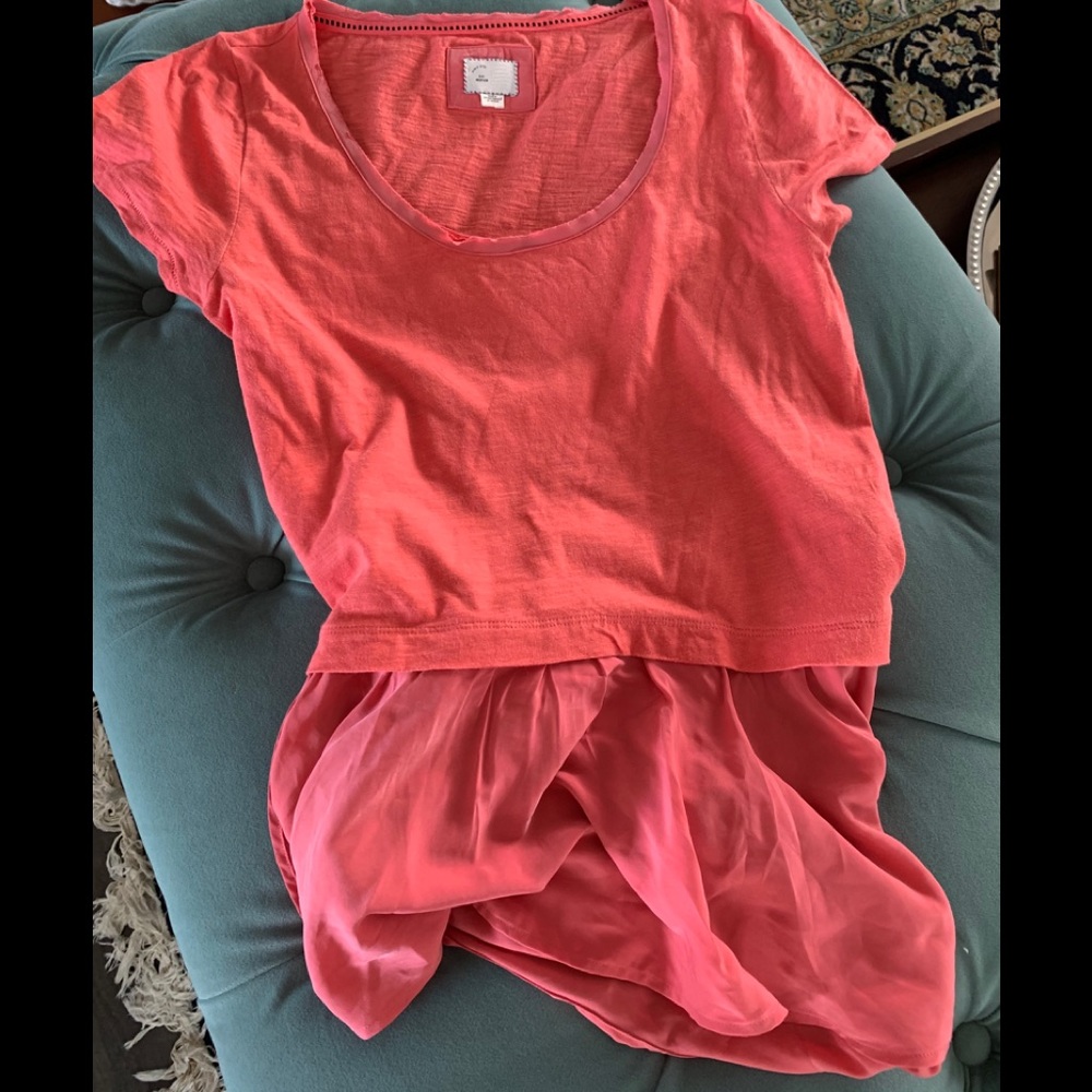 Anthropolgie Mixed Media Tunic